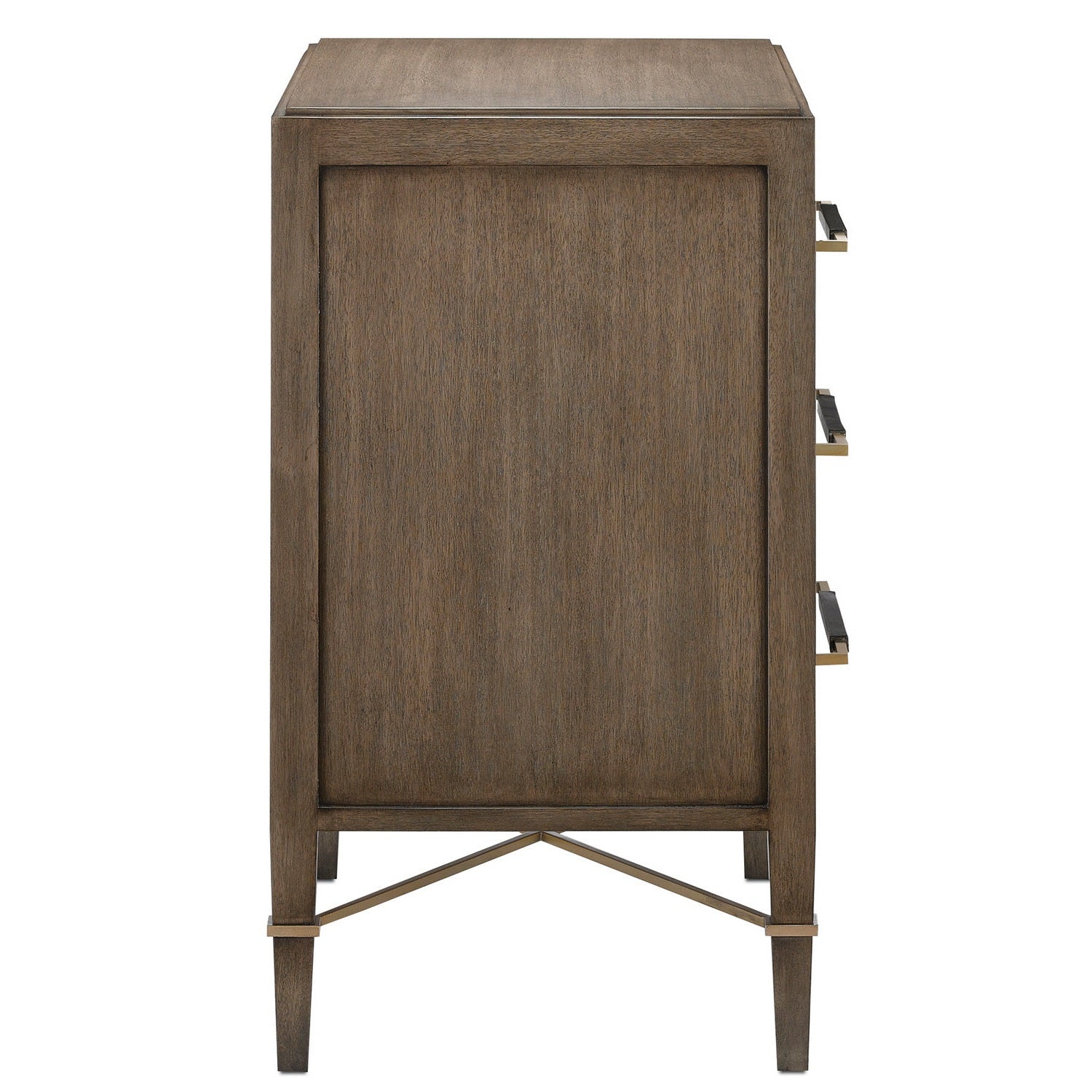 Currey and Company - 3000-0118 - Chest - Verona Collection - Chanterelle/Coffee/Champagne