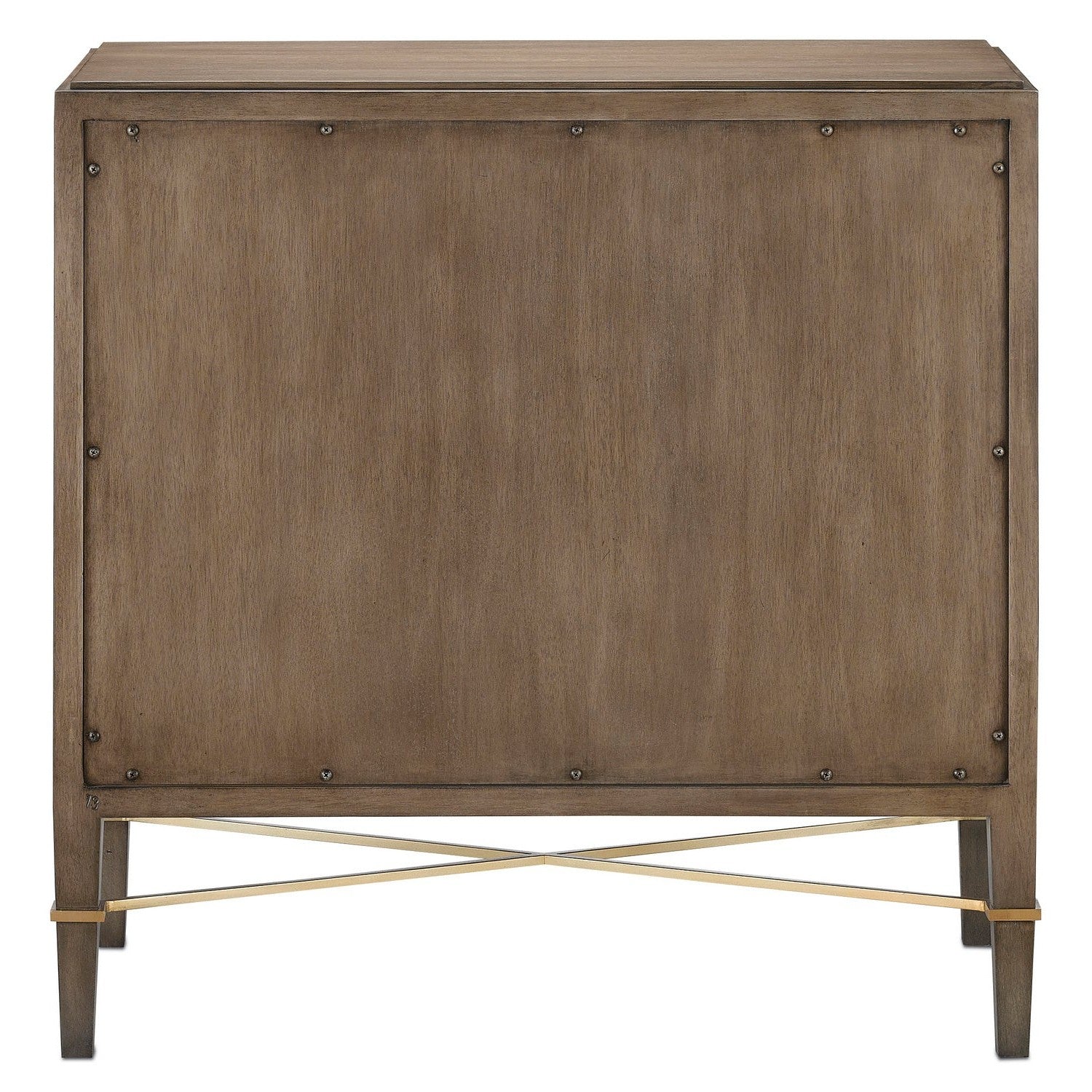 Currey and Company - 3000-0118 - Chest - Verona Collection - Chanterelle/Coffee/Champagne