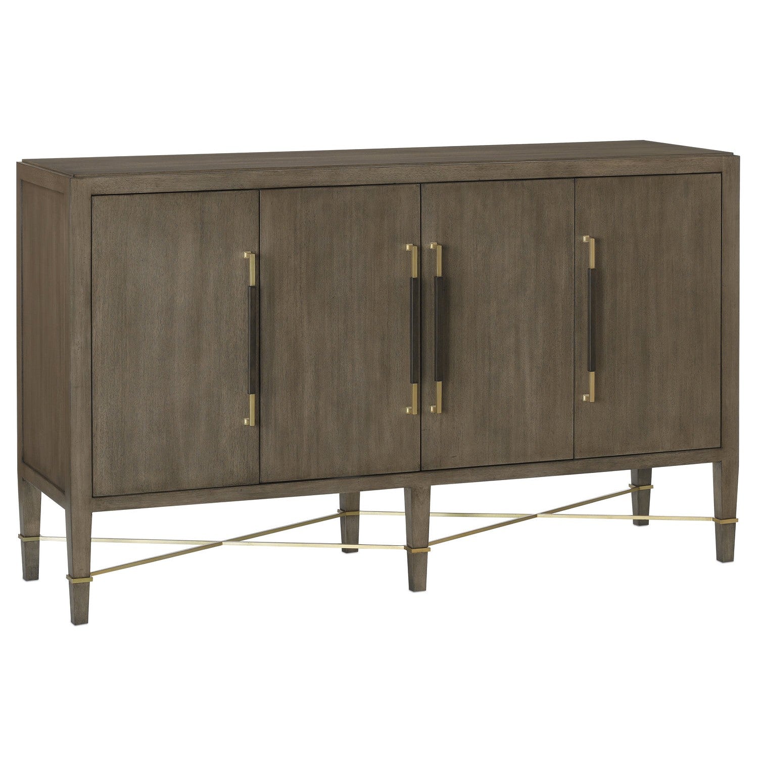 Currey and Company - 3000-0119 - Sideboard - Verona Collection - Chanterelle/Coffee/Champagne
