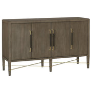 Currey and Company - 3000-0119 - Sideboard - Verona Collection - Chanterelle/Coffee/Champagne