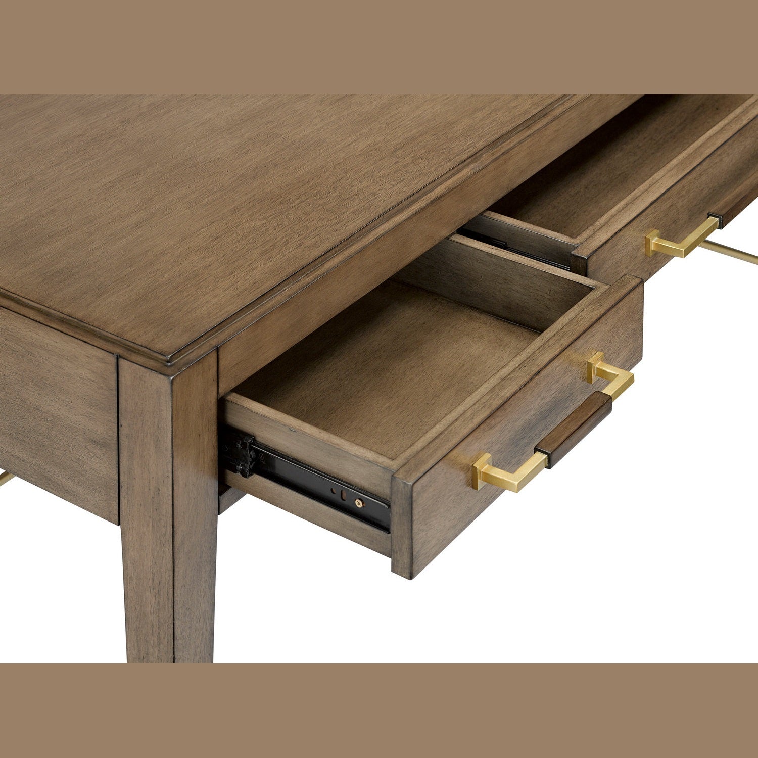 Currey and Company - 3000-0131 - Desk - Verona Collection - Chanterelle/Coffee/Champagne