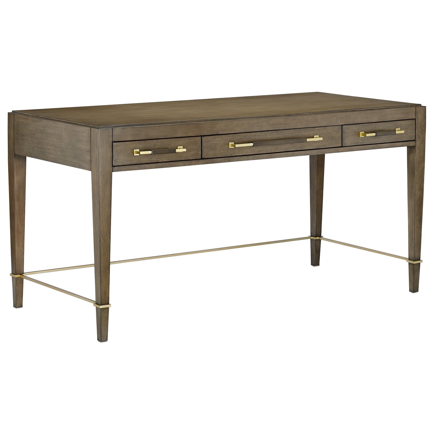 Currey and Company - 3000-0131 - Desk - Verona Collection - Chanterelle/Coffee/Champagne