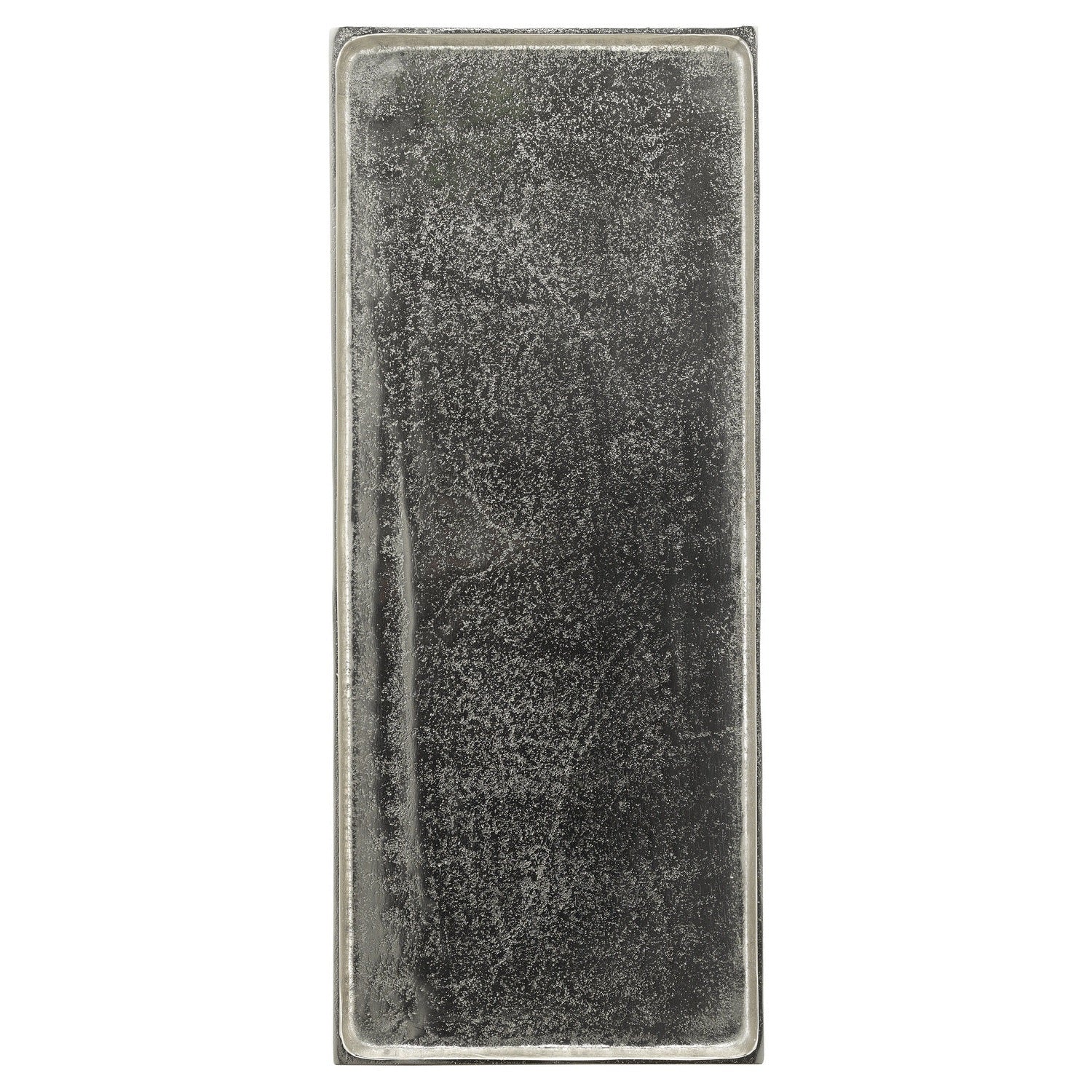 Currey and Company - 4000-0061 - Side Table - Boyles Collection - Antique Silver/Black