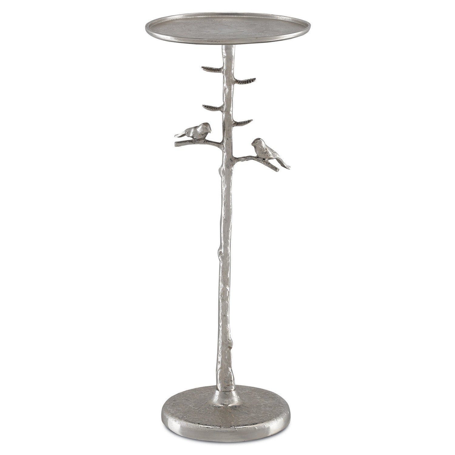 Currey and Company - 4000-0064 - Drinks Table - Piaf Collection - Polished Nickel