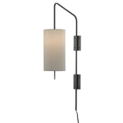 Currey and Company - 5000-0123 - One Light Wall Sconce - Tamsin Bronze Wall Sconce - Oil Rubbed Bronze