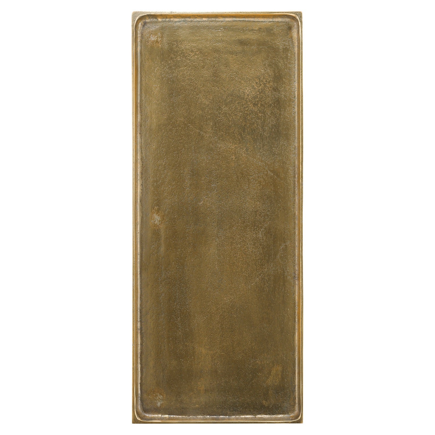 Currey and Company - 4000-0060 - Side Table - Boyles Collection - Antique Brass/Black