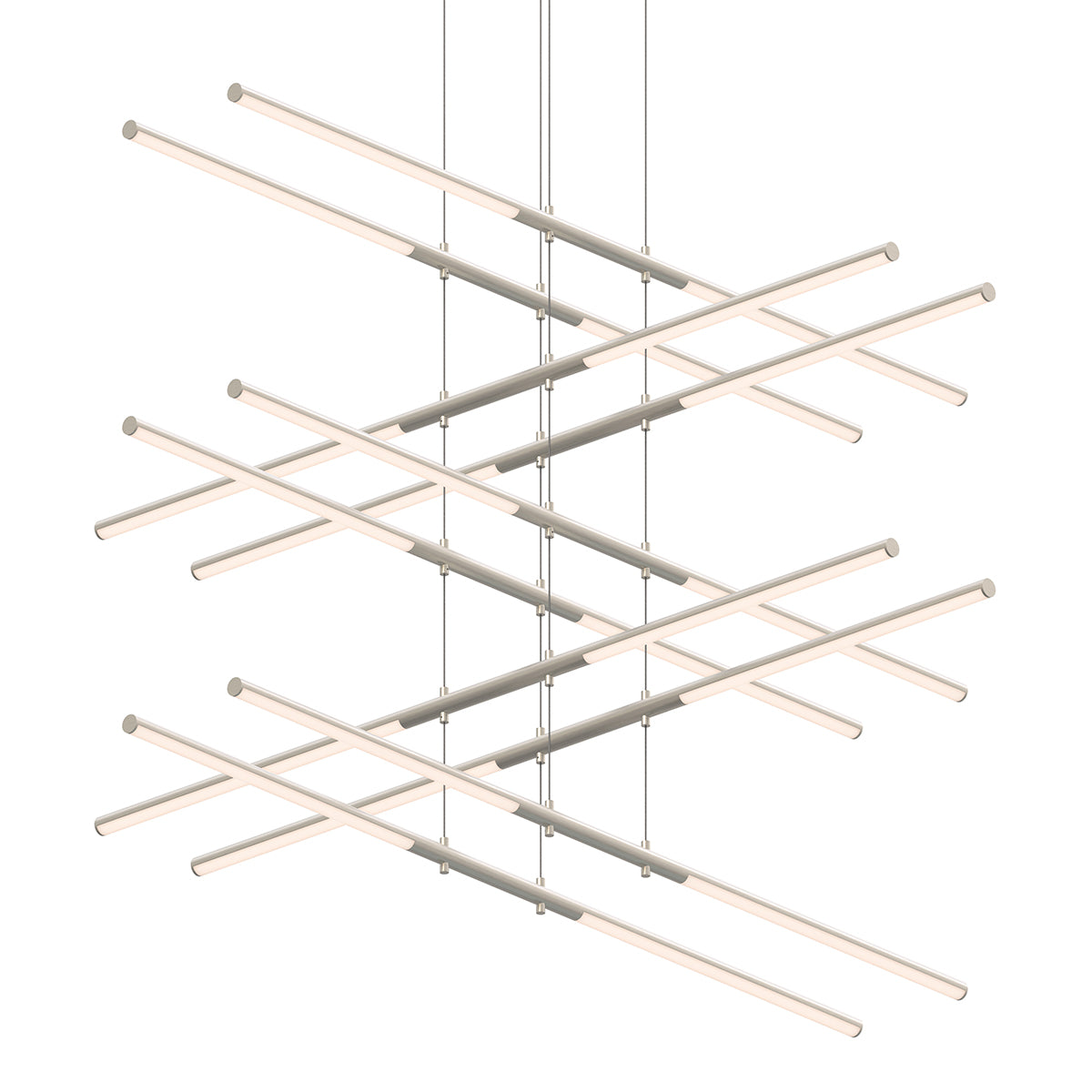 Sonneman - 2805.13 - LED Pendant - Tik-Tak - Satin Nickel