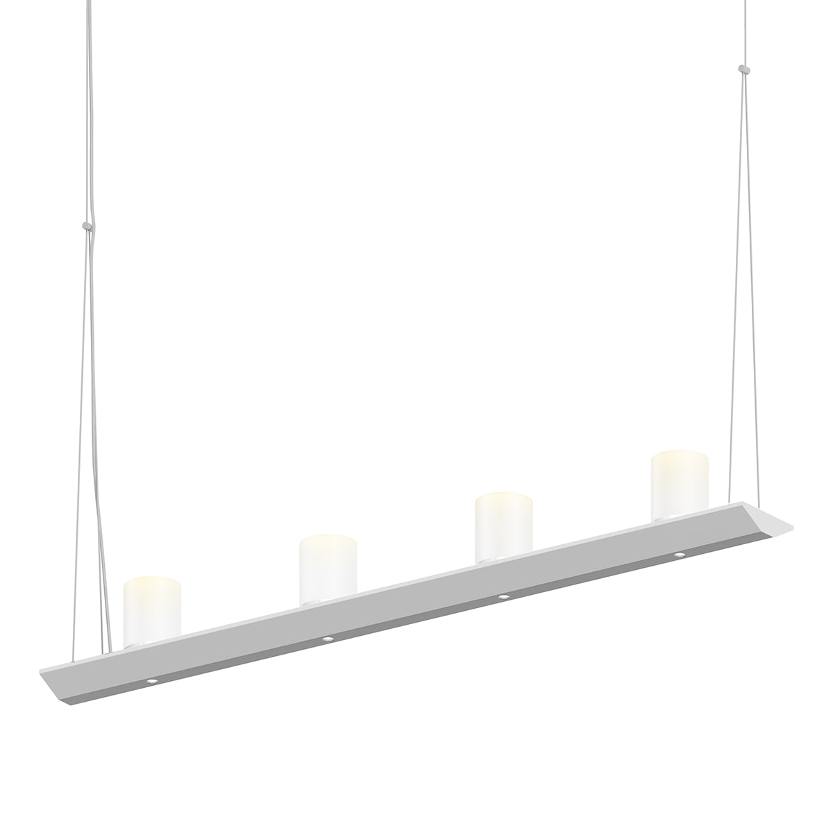 Sonneman - 2857.16-SW - LED Pendant - Votives - Bright Satin Aluminum