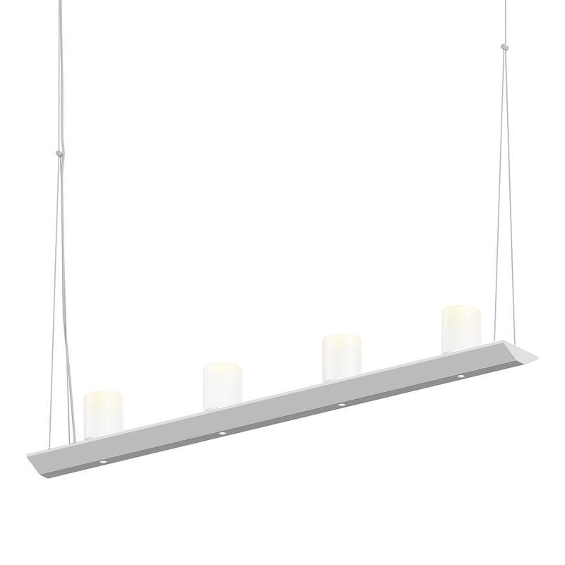 Sonneman - 2857.16-SW - LED Pendant - Votives - Bright Satin Aluminum