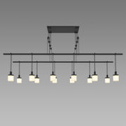 Sonneman - S1G48K-JR180606-RP06 - 12 Light Pendant - Suspenders - Satin Black