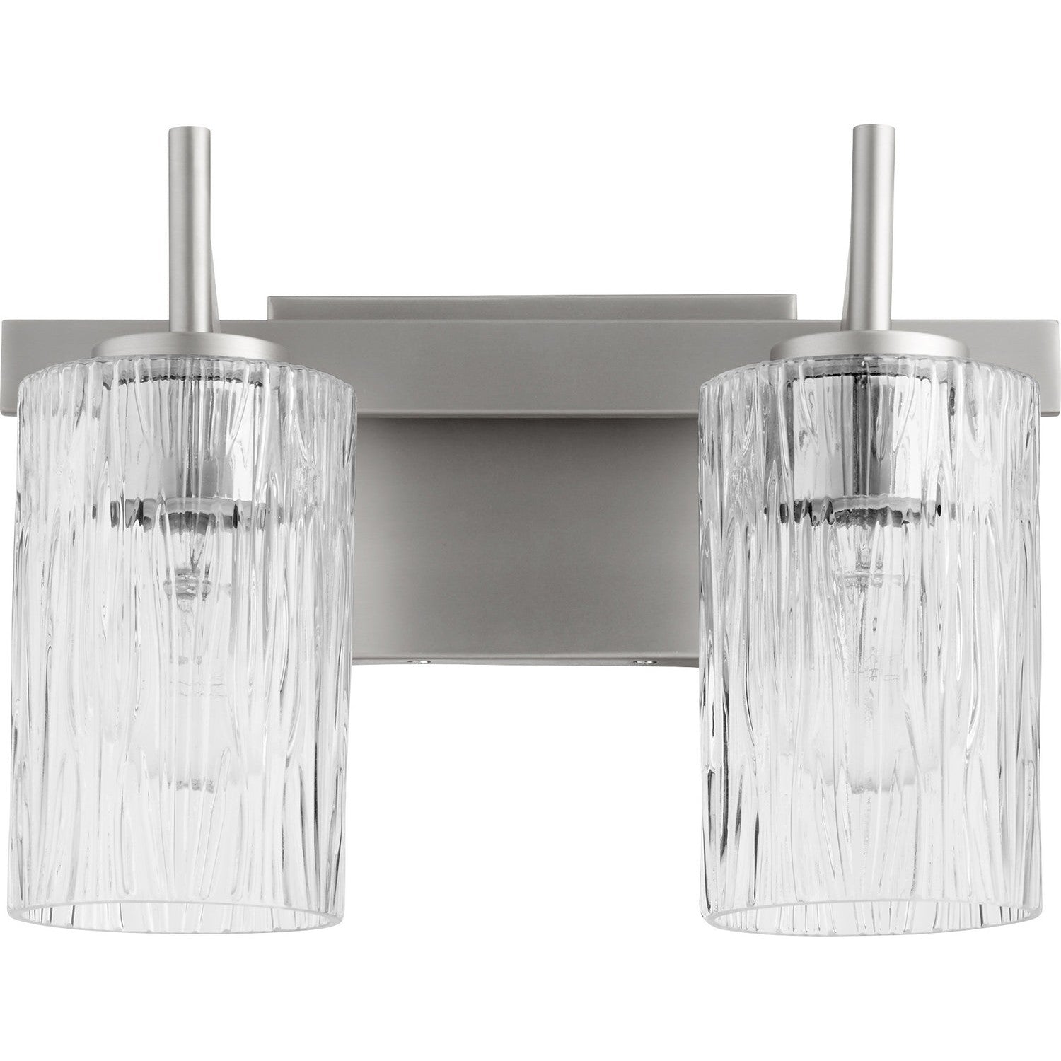 Quorum - 520-2-65 - Two Light Vanity - 520 Lighting Series - Satin Nickel