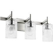 Quorum - 520-3-65 - Three Light Vanity - 520 Lighting Series - Satin Nickel