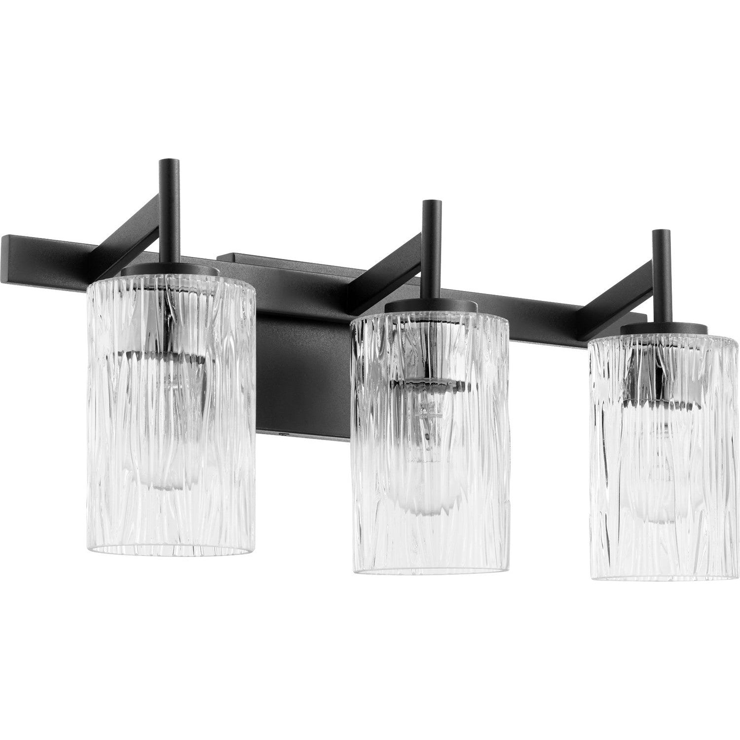 Quorum - 520-3-69 - Three Light Vanity - 520 Lighting Series - Textured Black