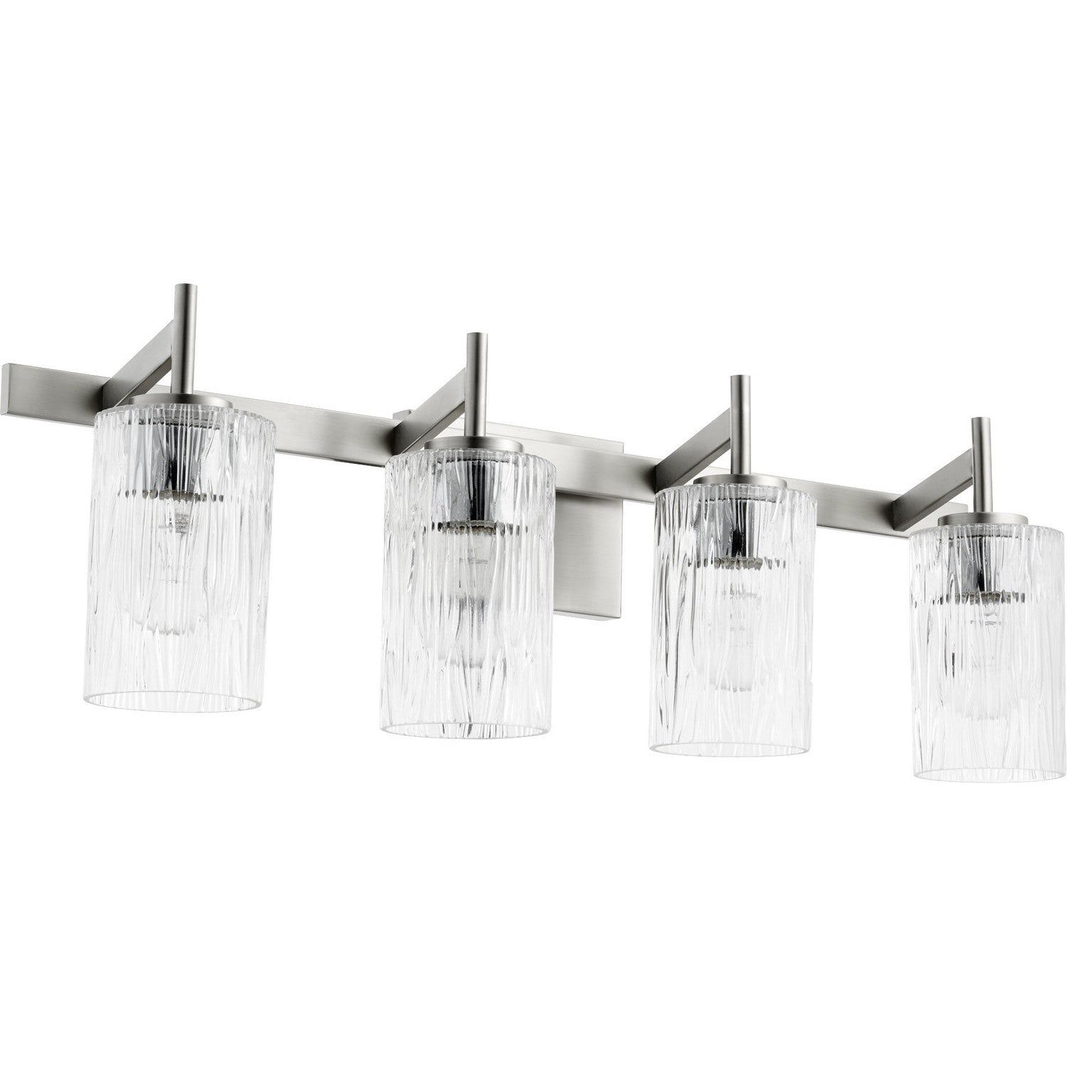 Quorum - 520-4-65 - Four Light Vanity - 520 Lighting Series - Satin Nickel