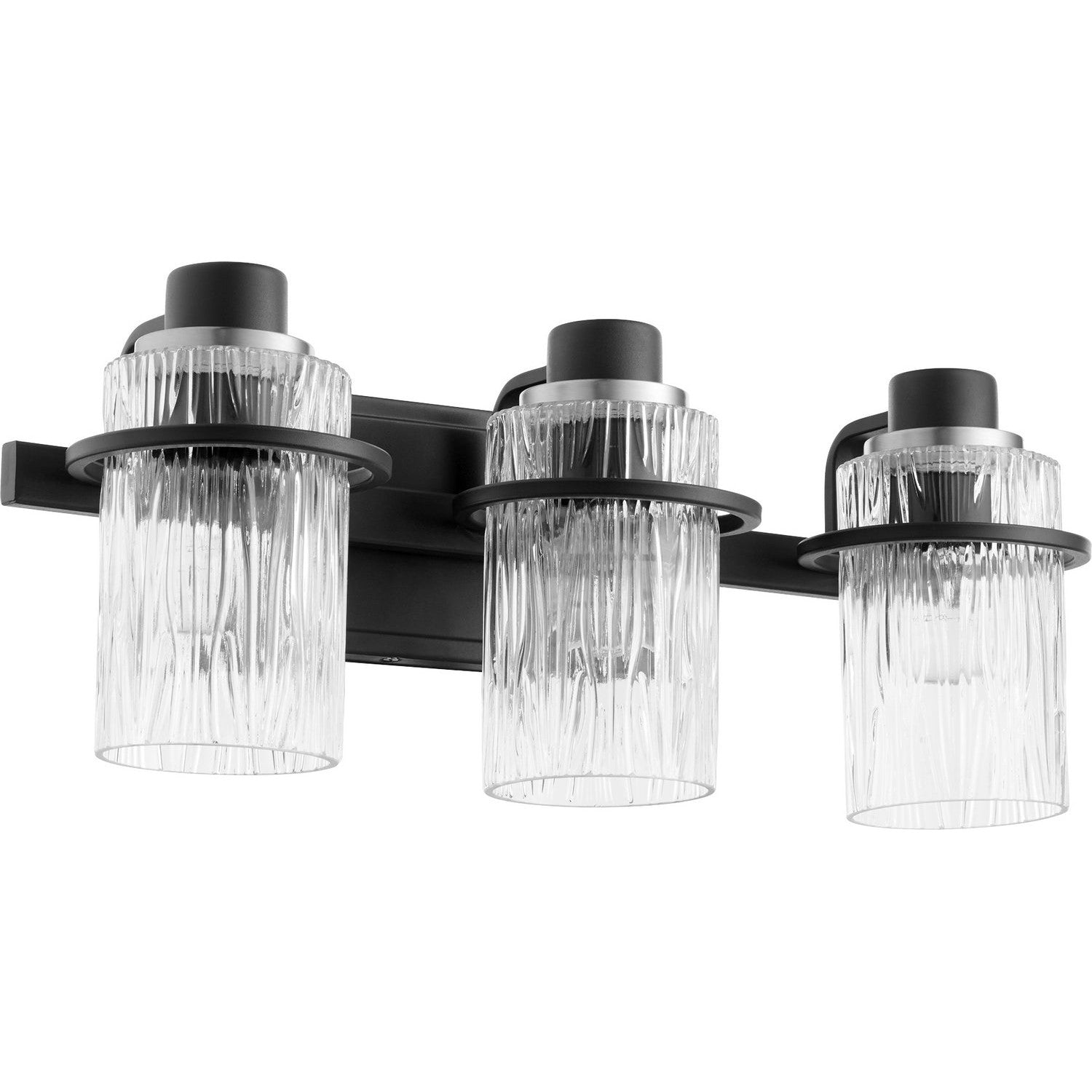 Quorum - 527-3-69 - Three Light Vanity - Lazo - Textured Black