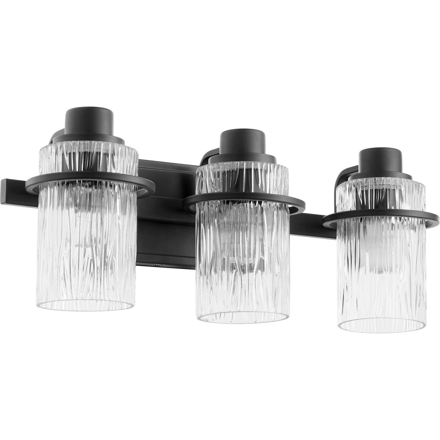 Quorum - 527-3-69 - Three Light Vanity - Lazo - Textured Black