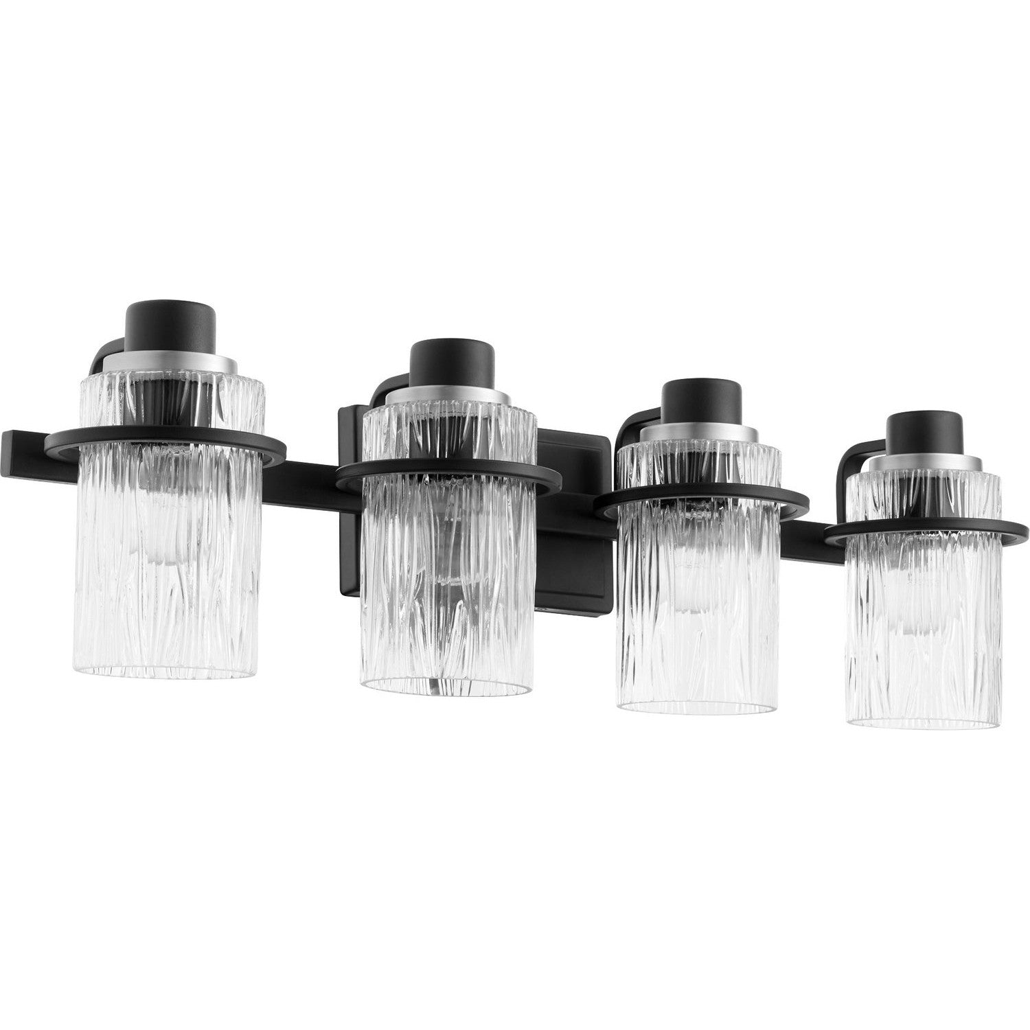 Quorum - 527-4-69 - Four Light Vanity - Lazo - Textured Black