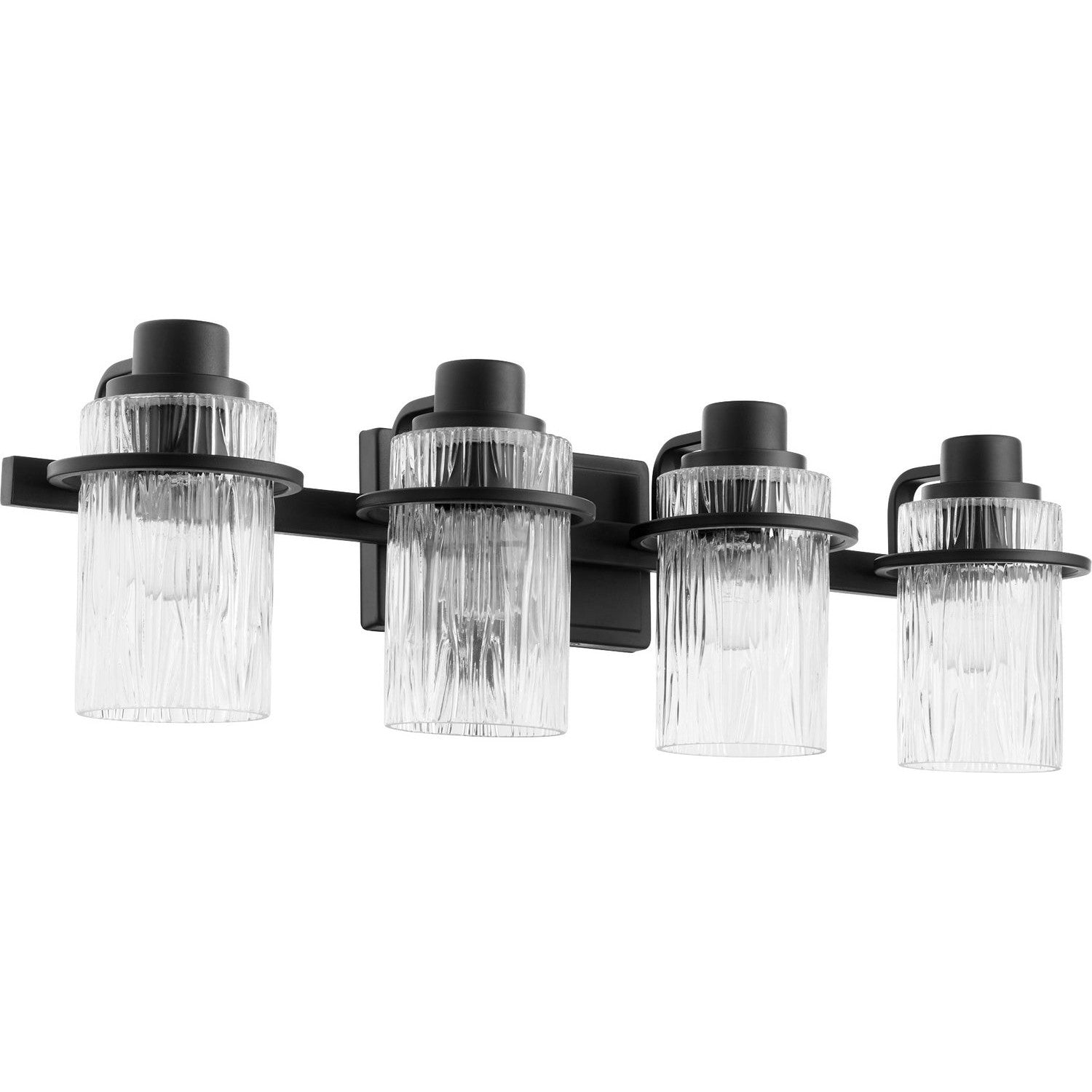 Quorum - 527-4-69 - Four Light Vanity - Lazo - Textured Black