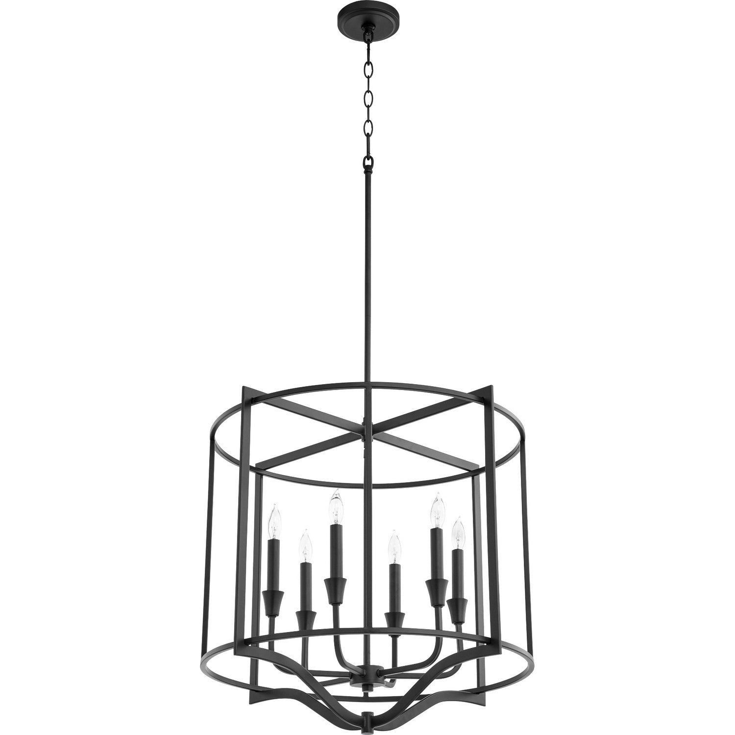 Quorum - 6414-6-69 - Six Light Nook - Marquee - Textured Black
