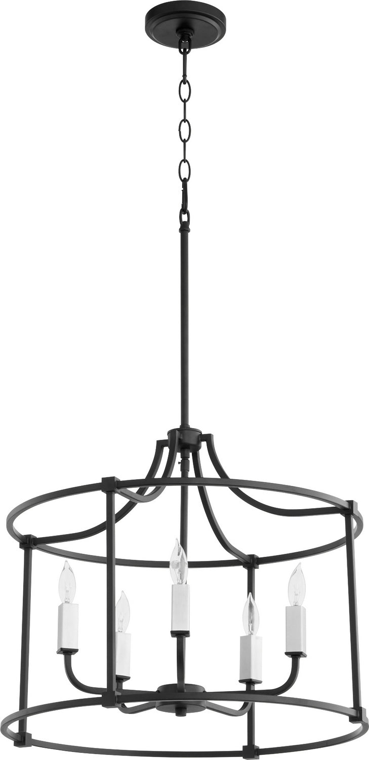 Quorum - 646-5-69 - Five Light Nook - Olympus - Textured Black