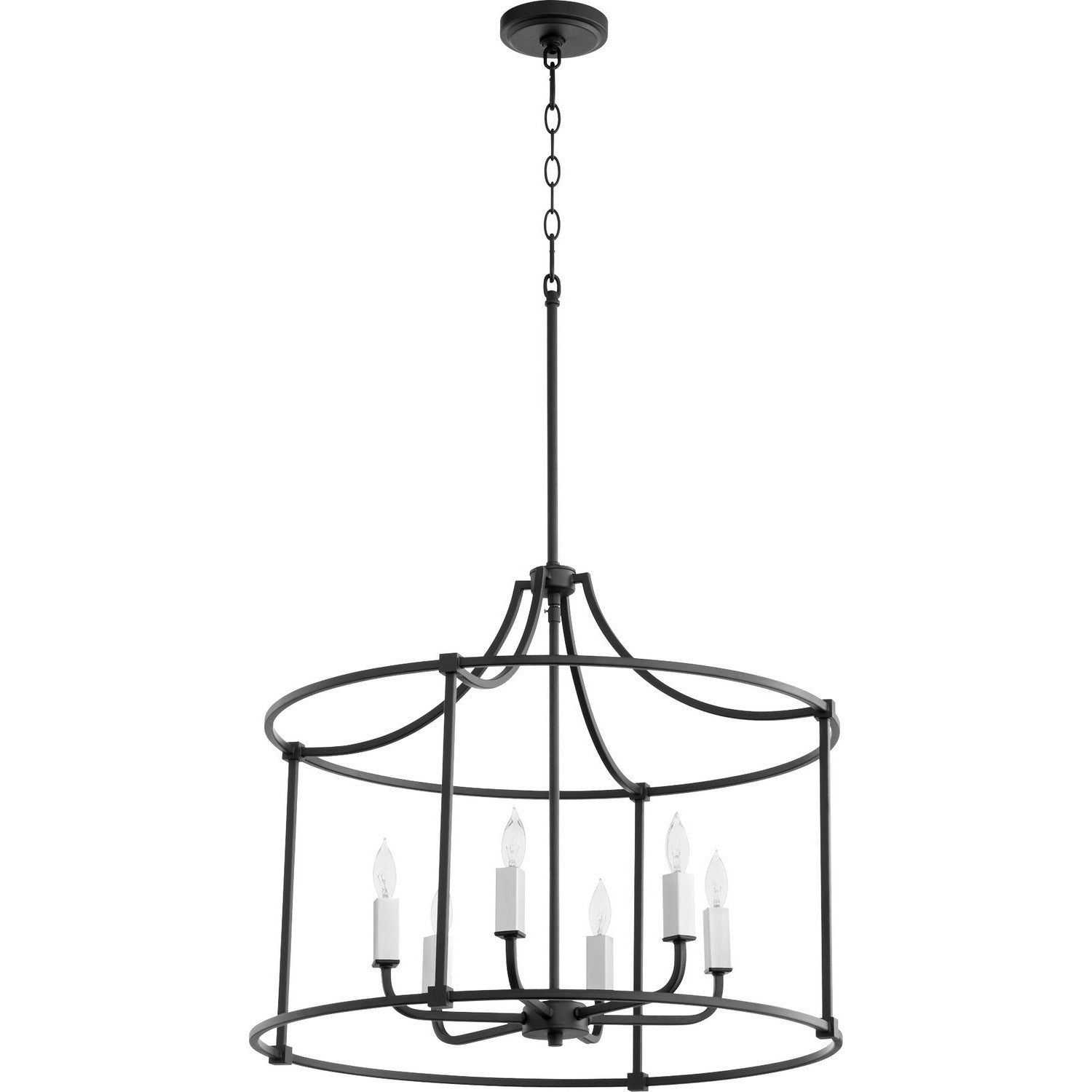 Quorum - 646-6-69 - Six Light Nook - Olympus - Textured Black