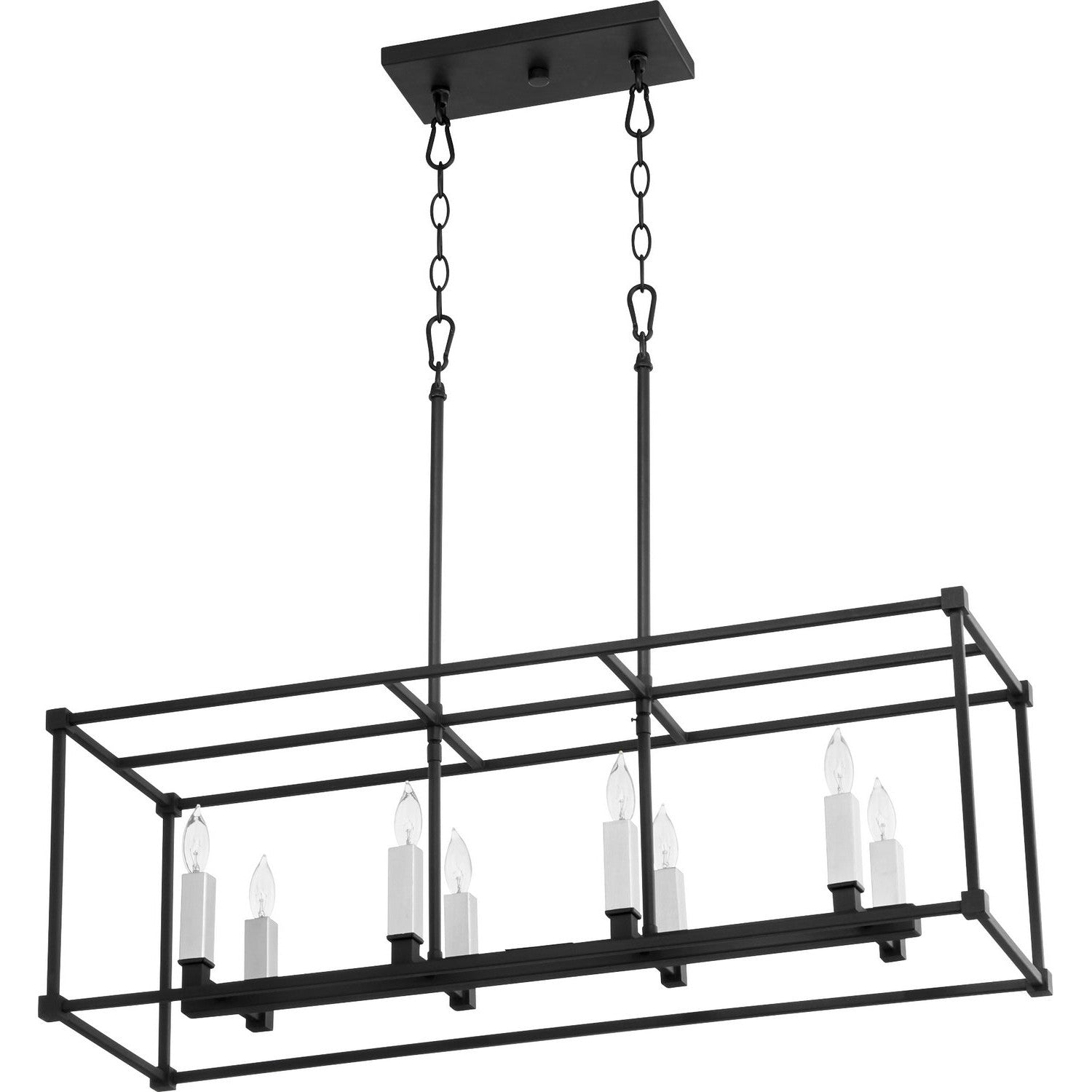 Quorum - 656-8-69 - Eight Light Pendant - Olympus - Textured Black