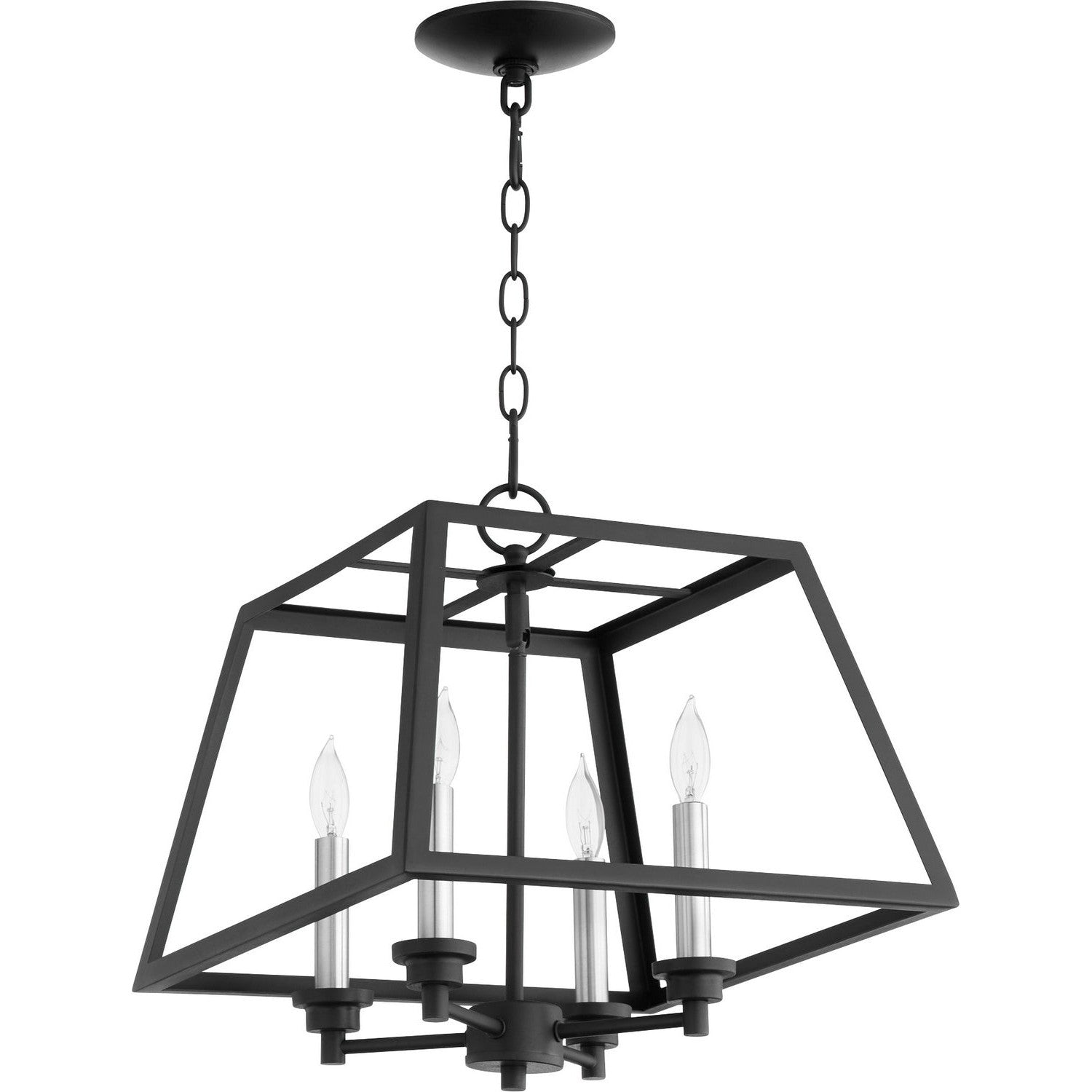 Quorum - 675-4-69 - Four Light Pendant - Textured Black