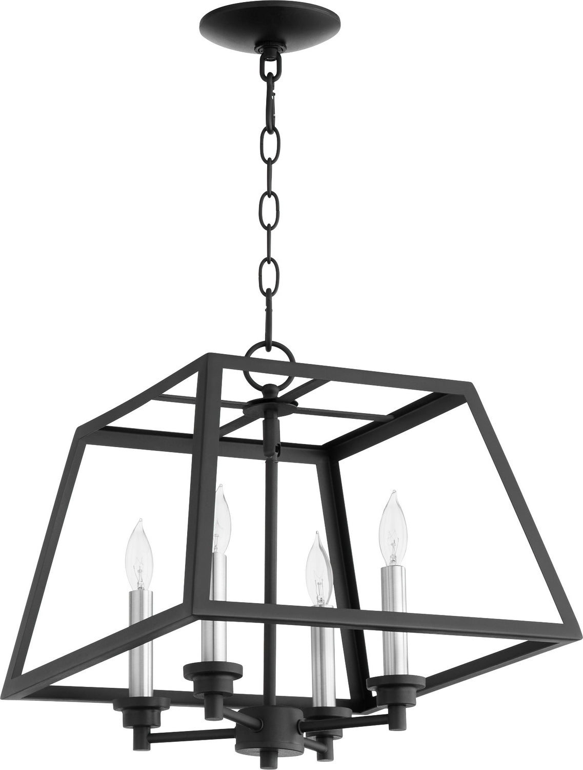 Quorum - 675-4-69 - Four Light Pendant - Textured Black