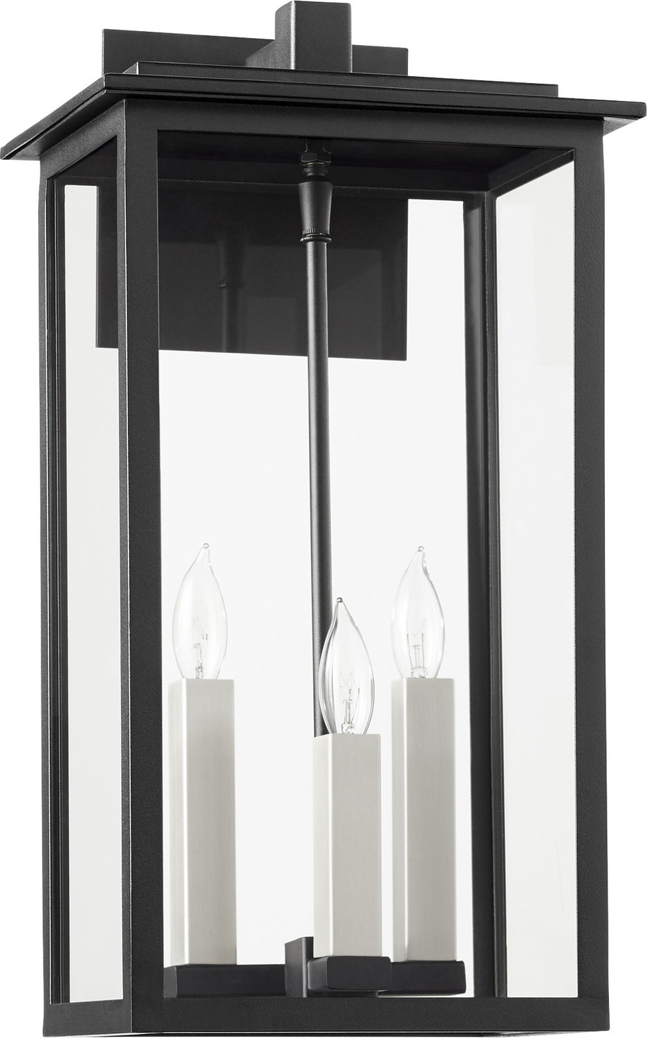 Quorum - 7027-3-69 - Three Light Wall Mount - Westerly - Textured Black