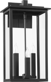 Quorum - 7027-3-69 - Three Light Wall Mount - Westerly - Textured Black