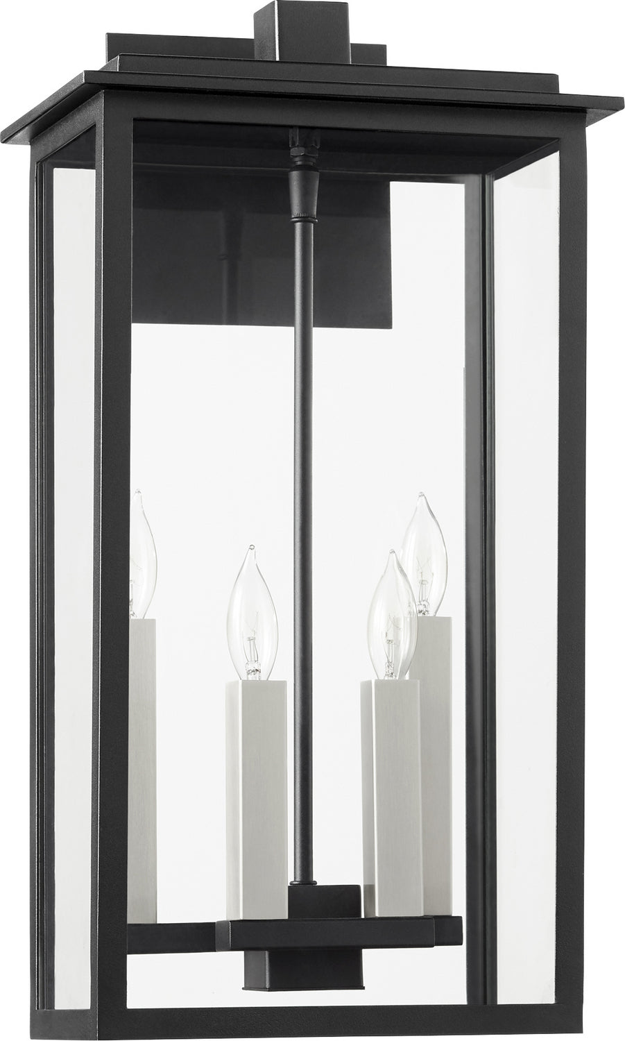 Quorum - 7027-4-69 - Four Light Wall Mount - Westerly - Textured Black