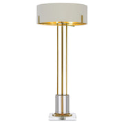 Currey and Company - 6000-0355 - LED Table Lamp - Winsland Brass Table Lamp - Polished Brass/Clear