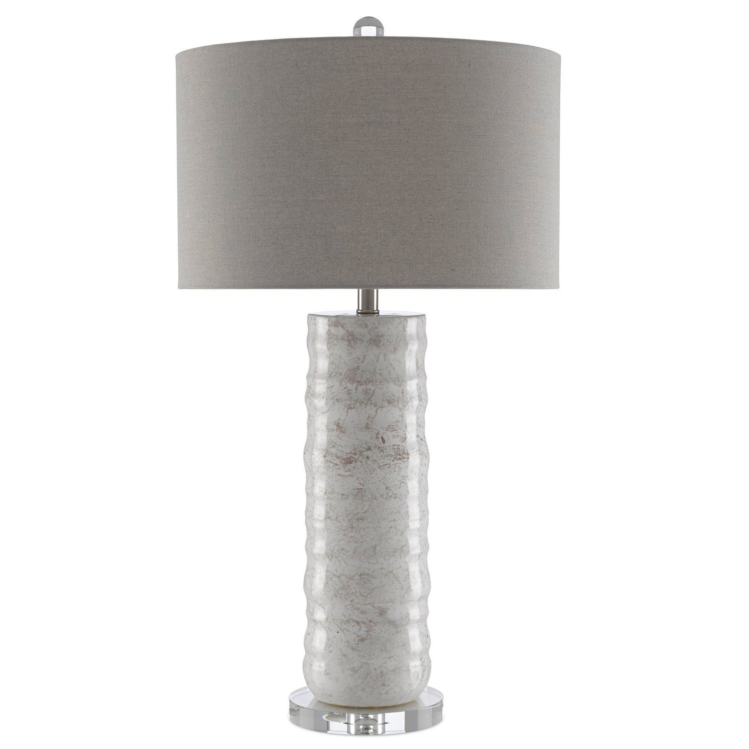 Currey and Company - 6000-0432 - One Light Table Lamp - Pila Table Lamp - Ivory/Taupe