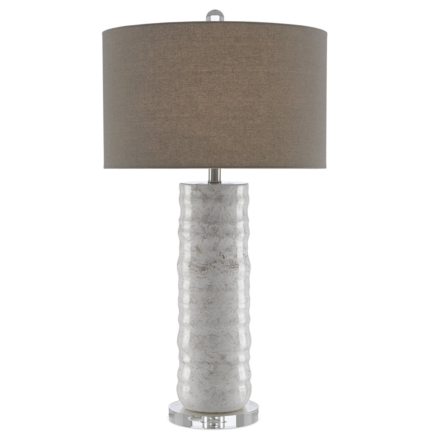 Currey and Company - 6000-0432 - One Light Table Lamp - Pila Table Lamp - Ivory/Taupe
