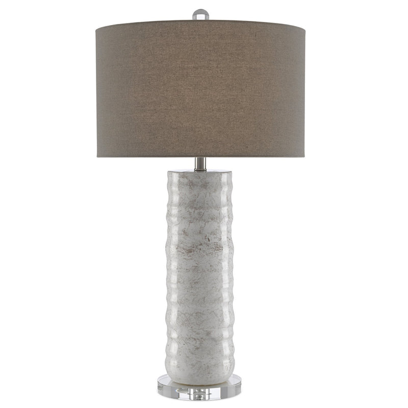 Currey and Company - 6000-0432 - One Light Table Lamp - Pila Table Lamp - Ivory/Taupe