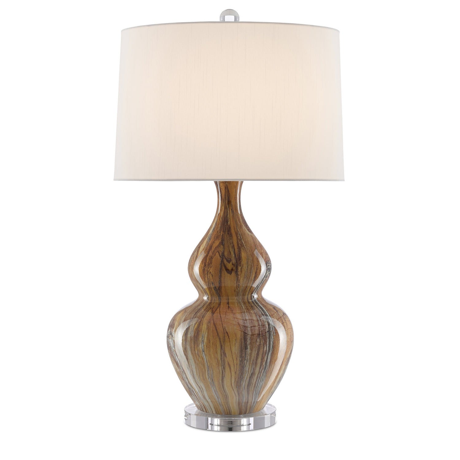Currey and Company - 6000-0462 - One Light Table Lamp - Kolor Collection - Earth/Brown