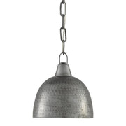 Currey and Company - 9000-0426 - One Light Pendant - Earthshine Collection - Blackened Steel