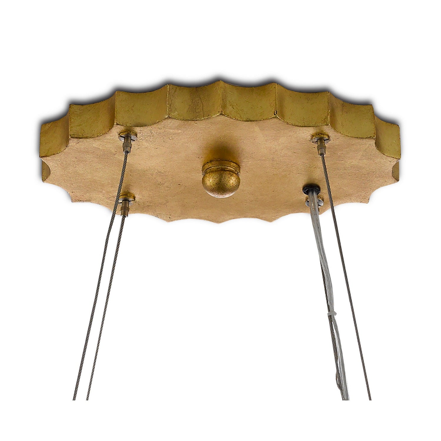 Currey and Company - 9000-0512 - Eight Light Chandelier - Nightwood Black Chandelier - Molé Black/Contemporary Gold Leaf