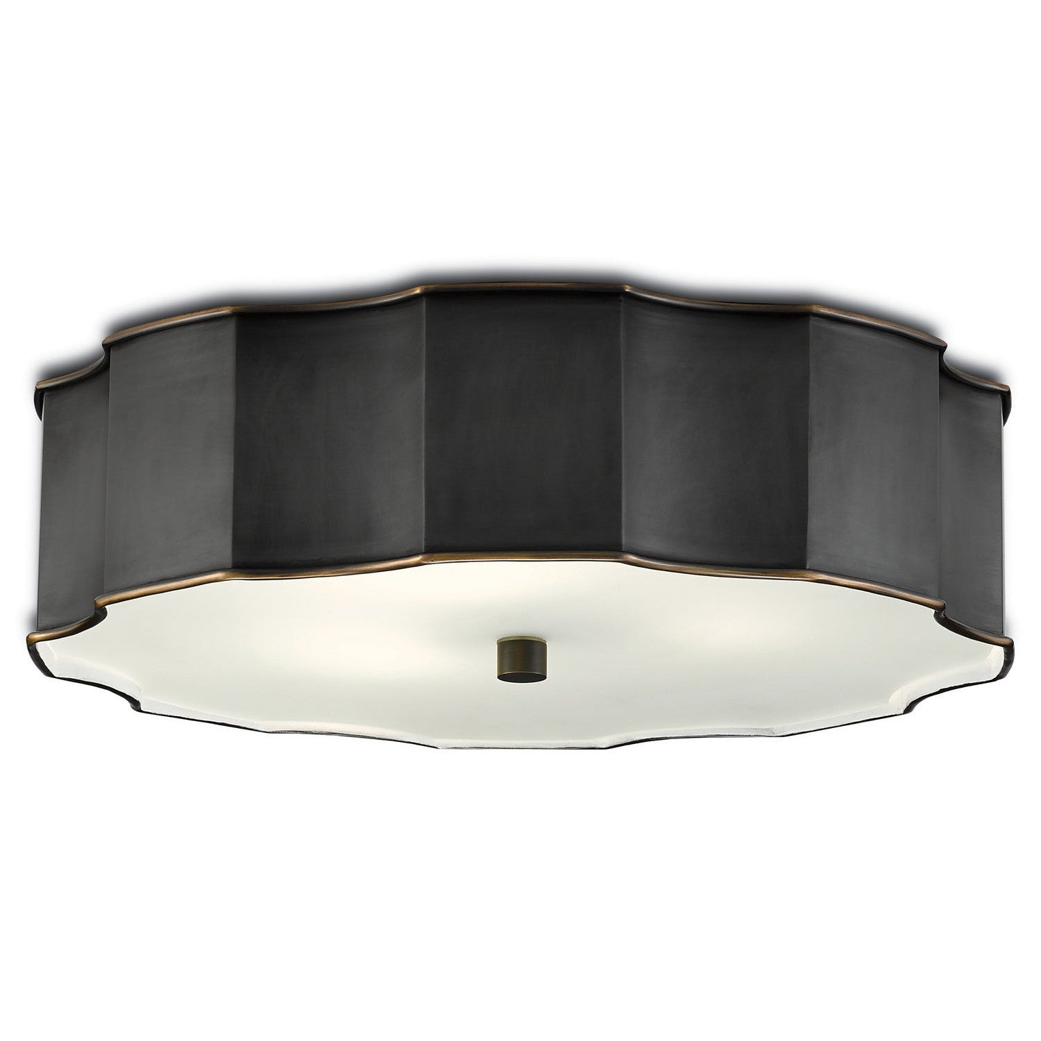 Currey and Company - 9999-0046 - LED Flush Mount - Wexford Collection - Oil Rubbed Bronze