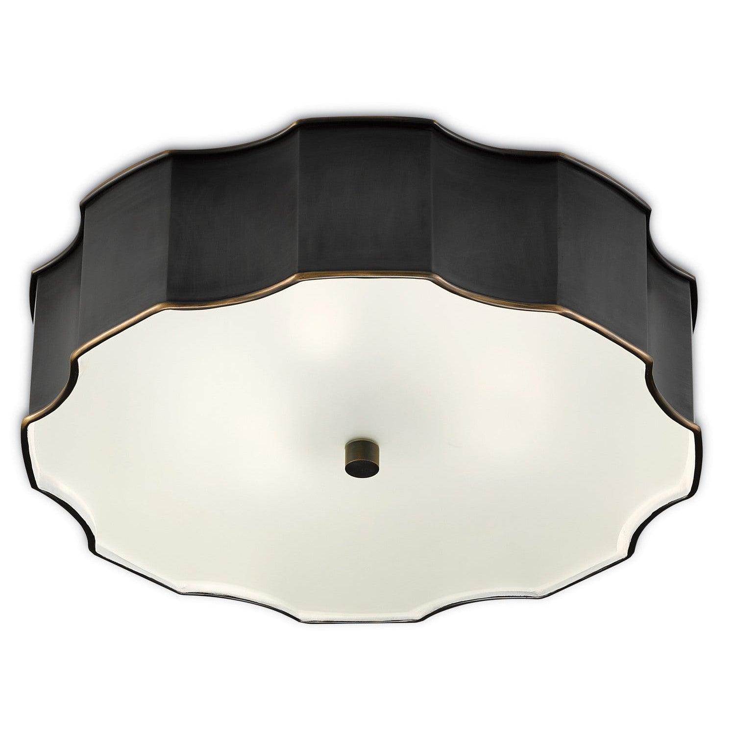 Currey and Company - 9999-0046 - LED Flush Mount - Wexford Collection - Oil Rubbed Bronze