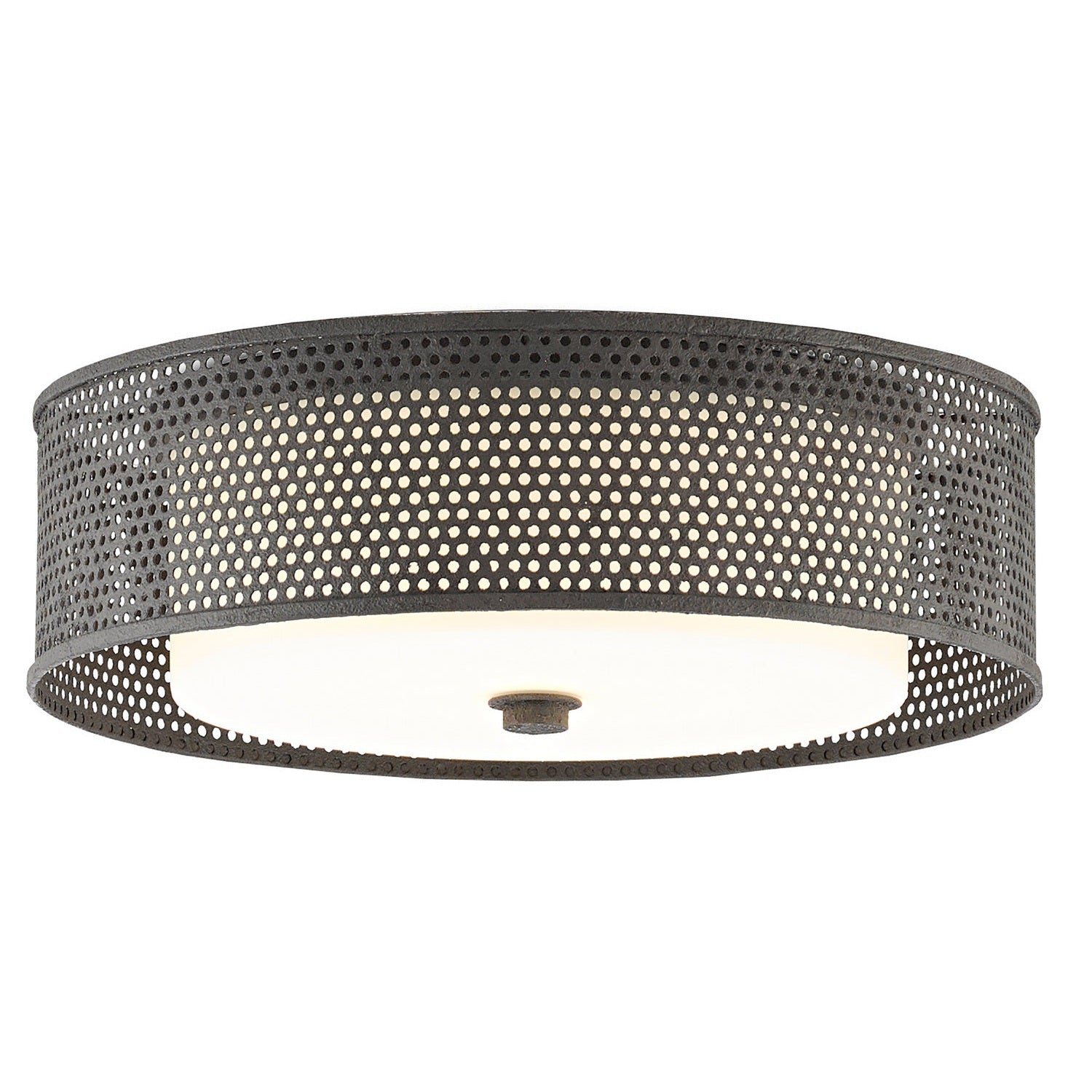 Currey and Company - 9999-0048 - Two Light Flush Mount - Notte Black Flush Mount - Molé Black