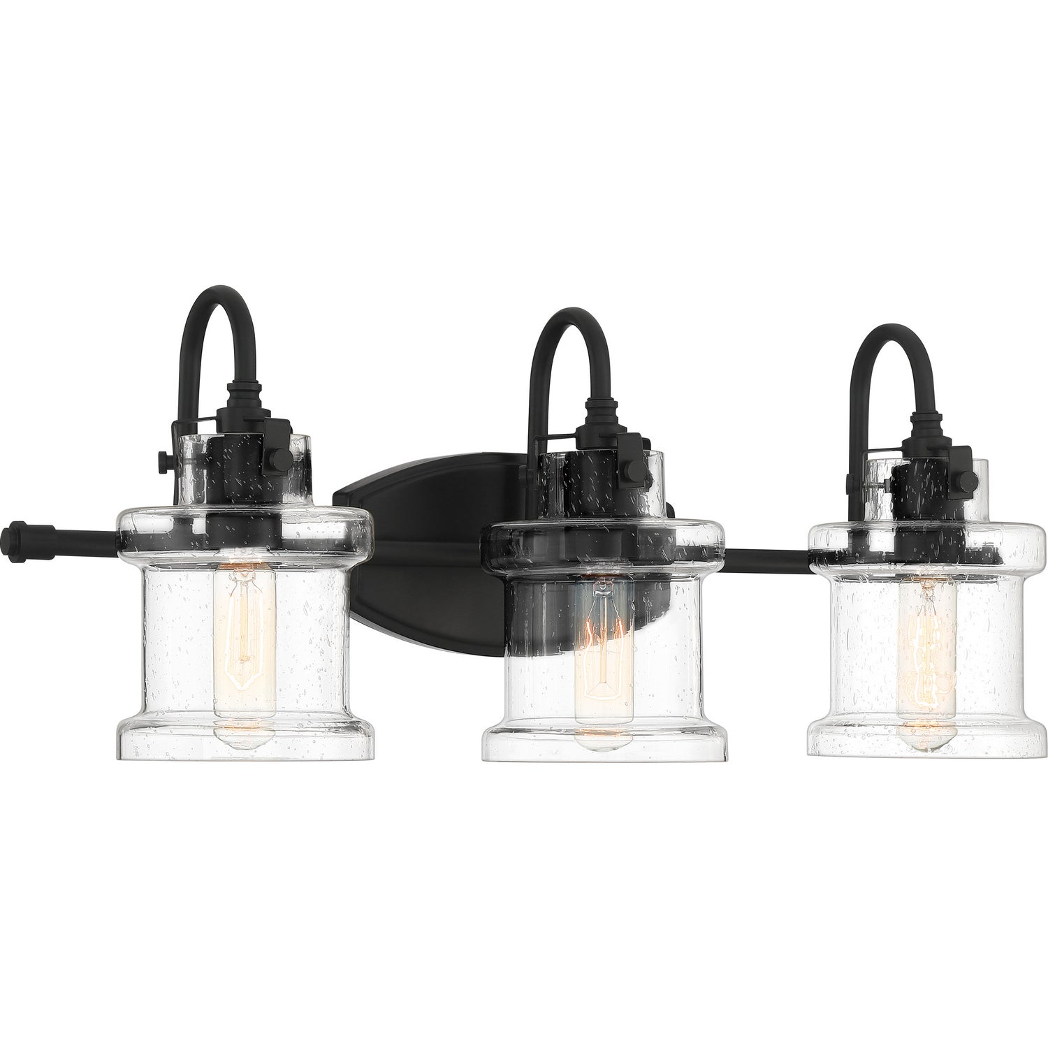 Quoizel - DNY8603EK - Three Light Bath Fixture - Danbury - Earth Black
