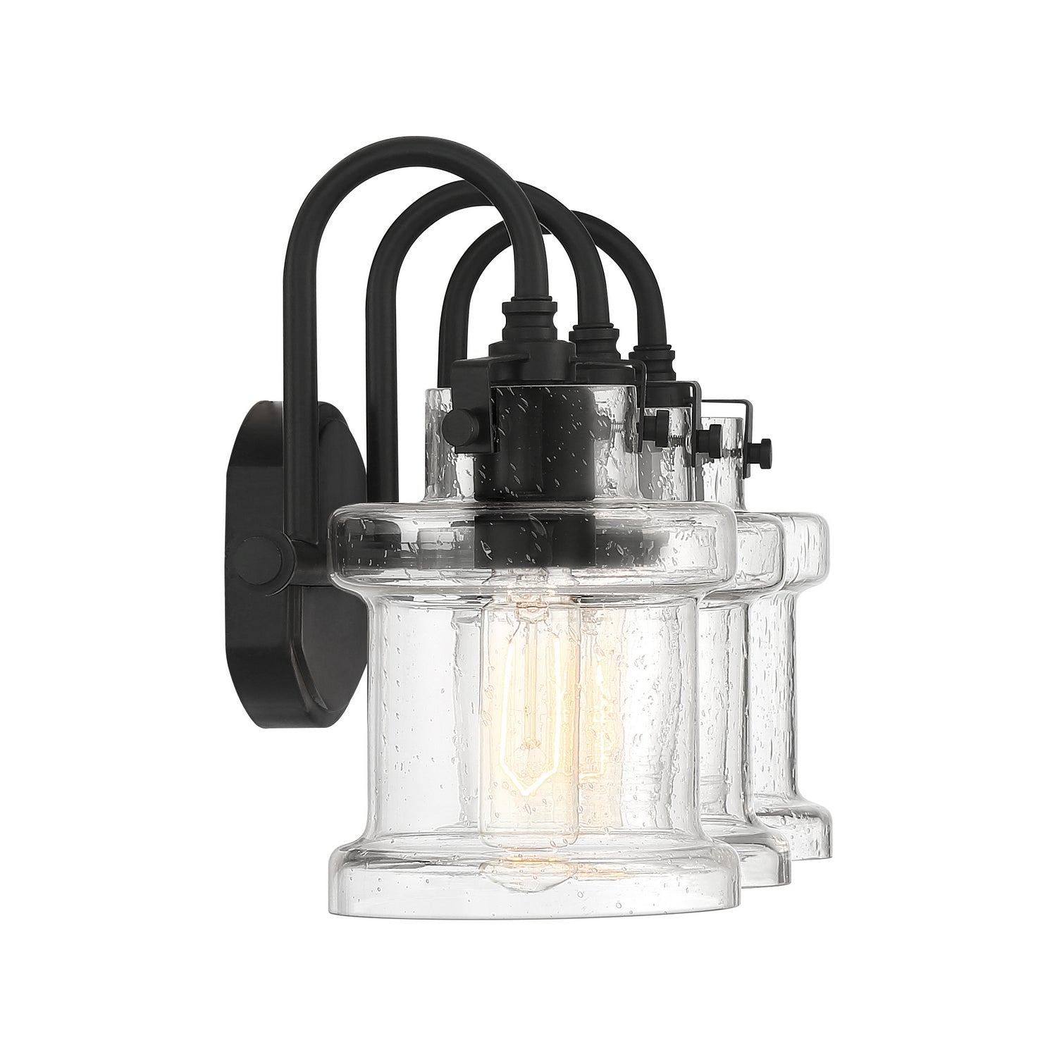 Quoizel - DNY8603EK - Three Light Bath Fixture - Danbury - Earth Black