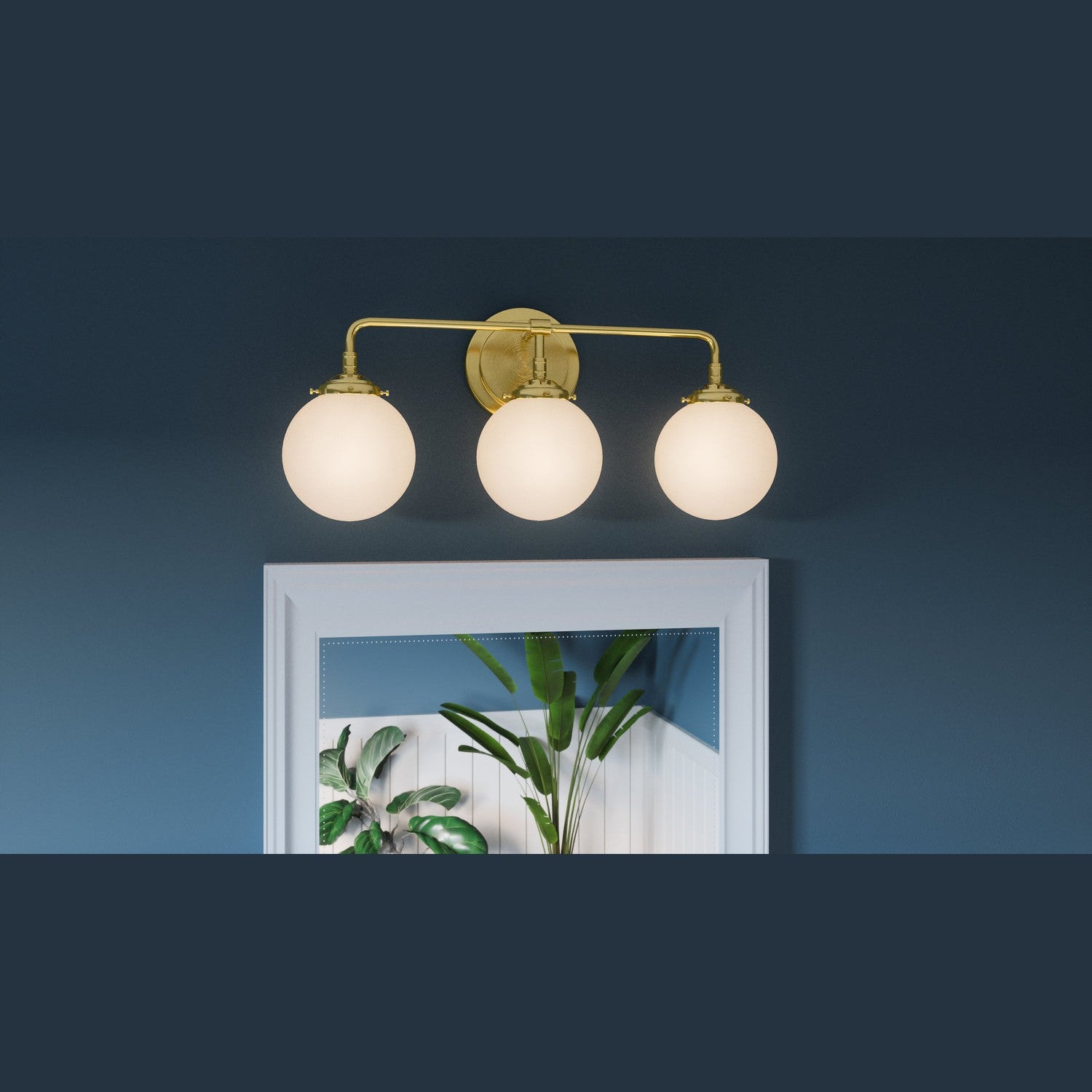 Quoizel - LRY8624Y - Three Light Bath - Landry - Satin Brass