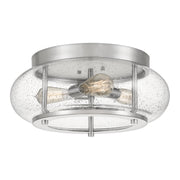 Quoizel - TRG1616BN - Three Light Flush Mount - Trilogy - Brushed Nickel