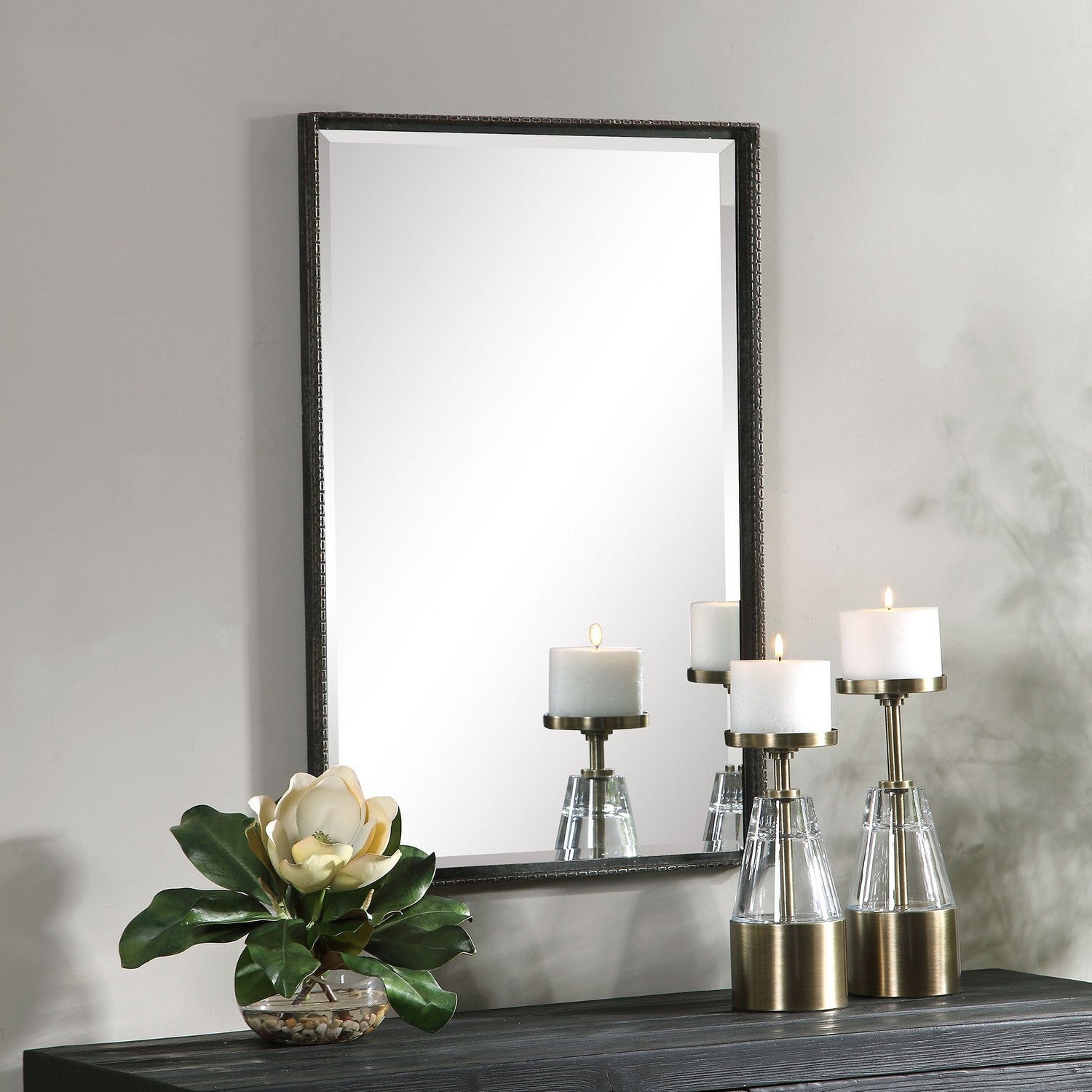 Uttermost - 09556 - Mirror - Callan - Distressed Rustic Bronze