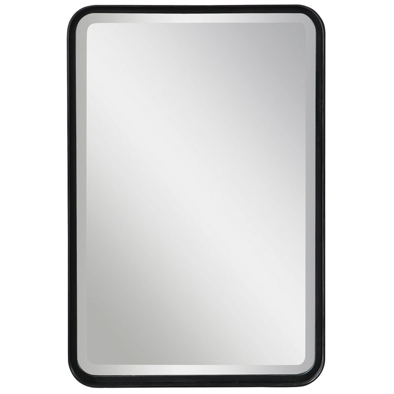 Uttermost - 09573 - Mirror - Croften - Matte Black