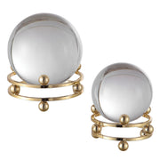 Uttermost - 17566 - Spheres, Set/2 - Alega - Polished, Plated Gold