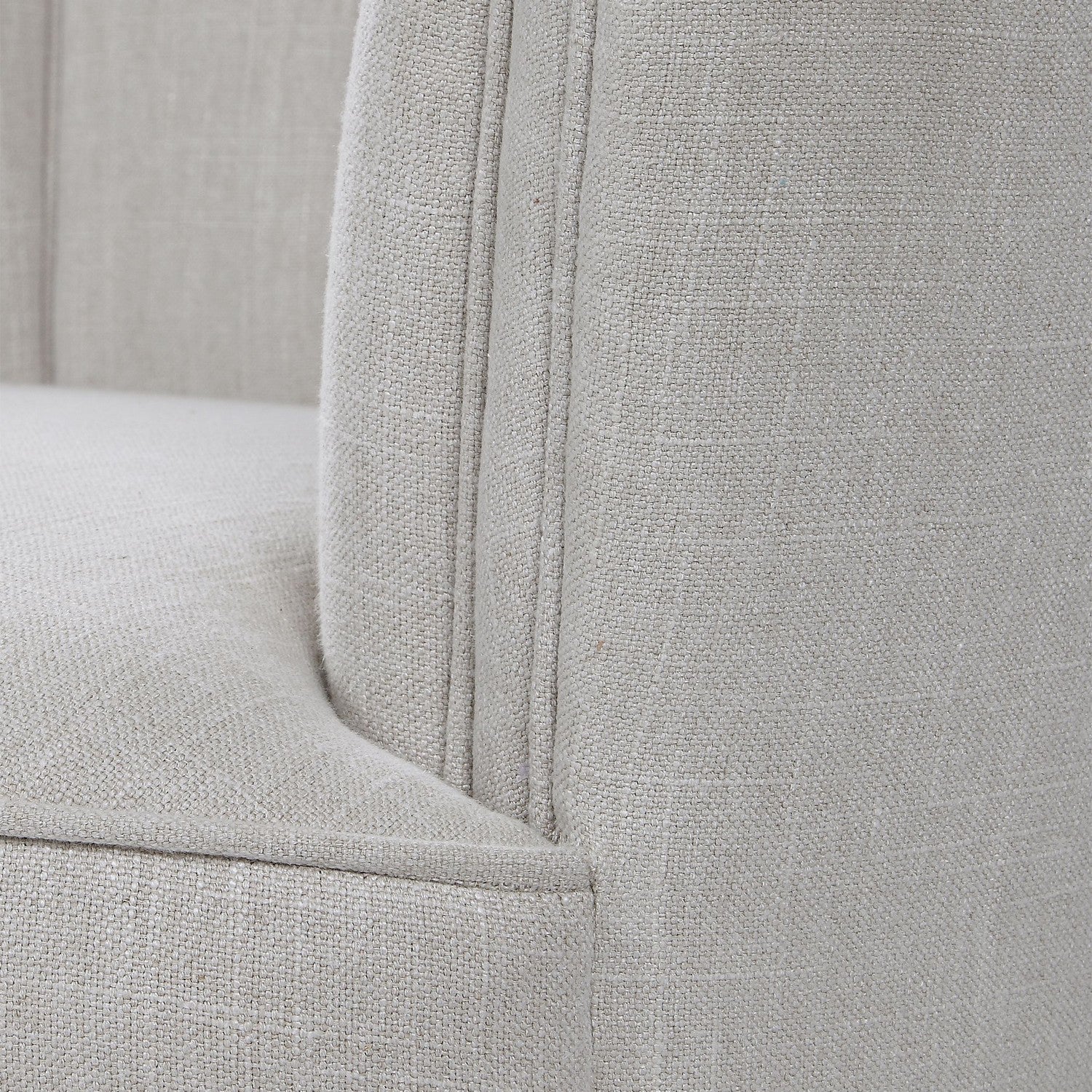 Uttermost - 23510 - Accent Chair - Janie - Polished Nickel