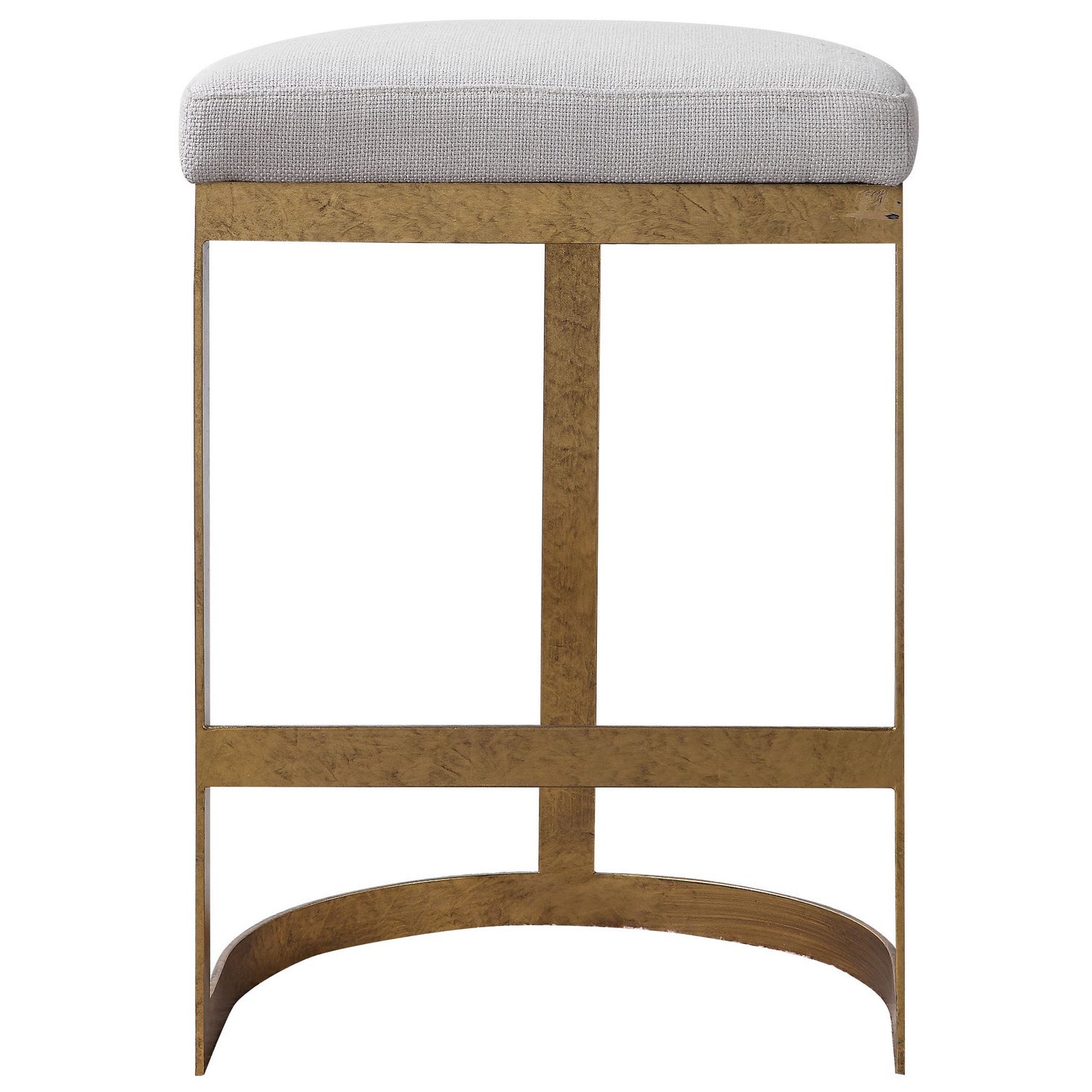 Uttermost - 23523 - Counter Stool - Ivanna - Antique Gold Leaf